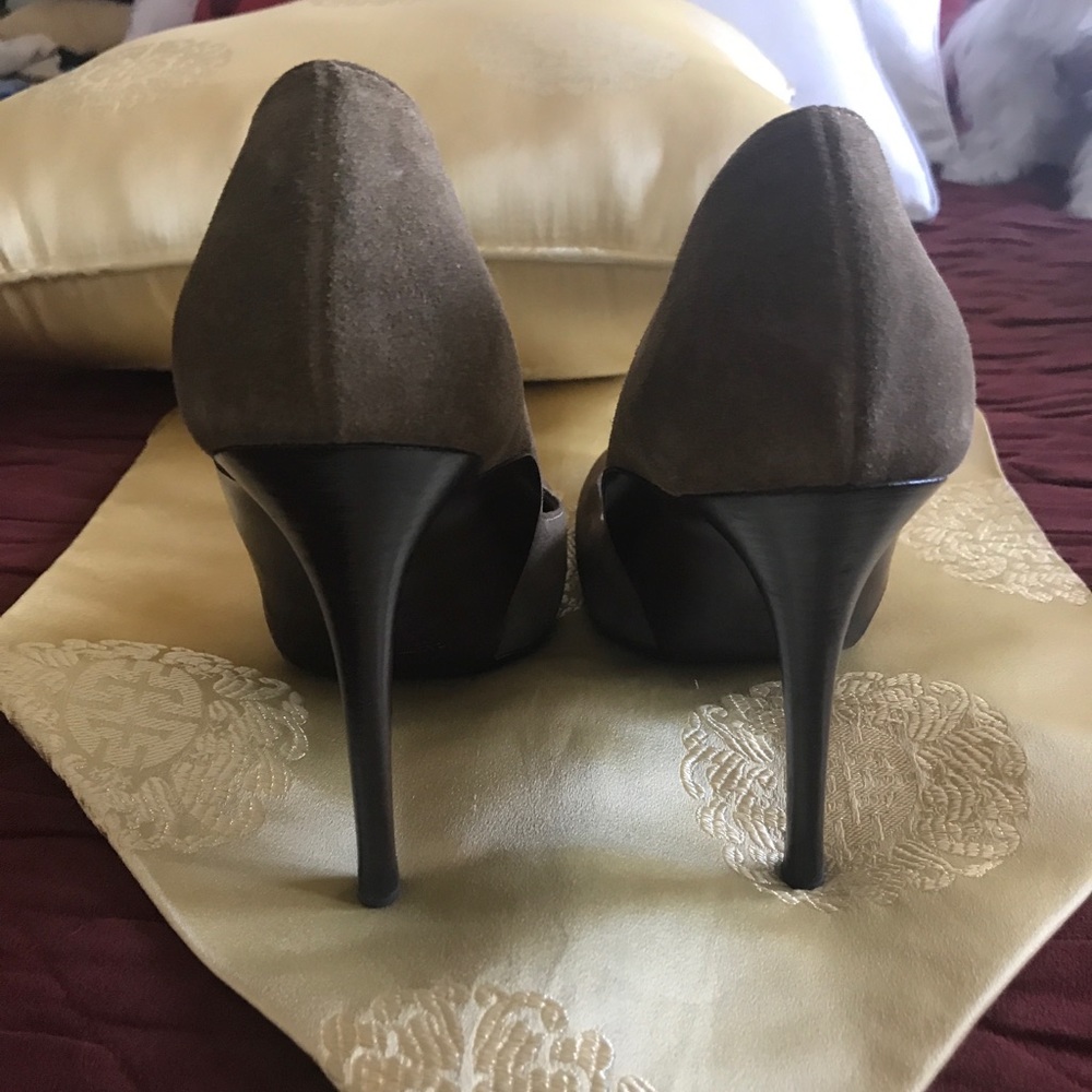 Ralph Lauren Collection Shoes Dark Taupe w/Brown